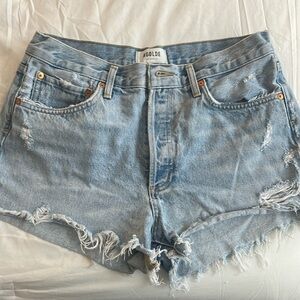 Agolde jean shorts